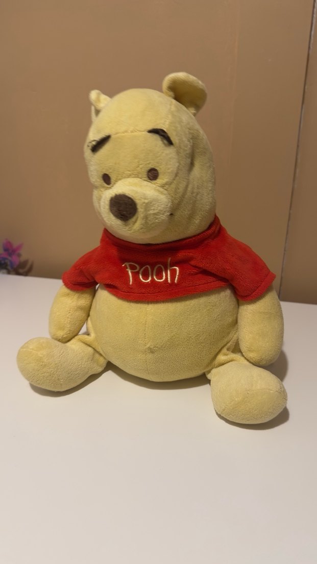 Sarı Winnie the Pooh Peluş Oyuncak - Görsel 3