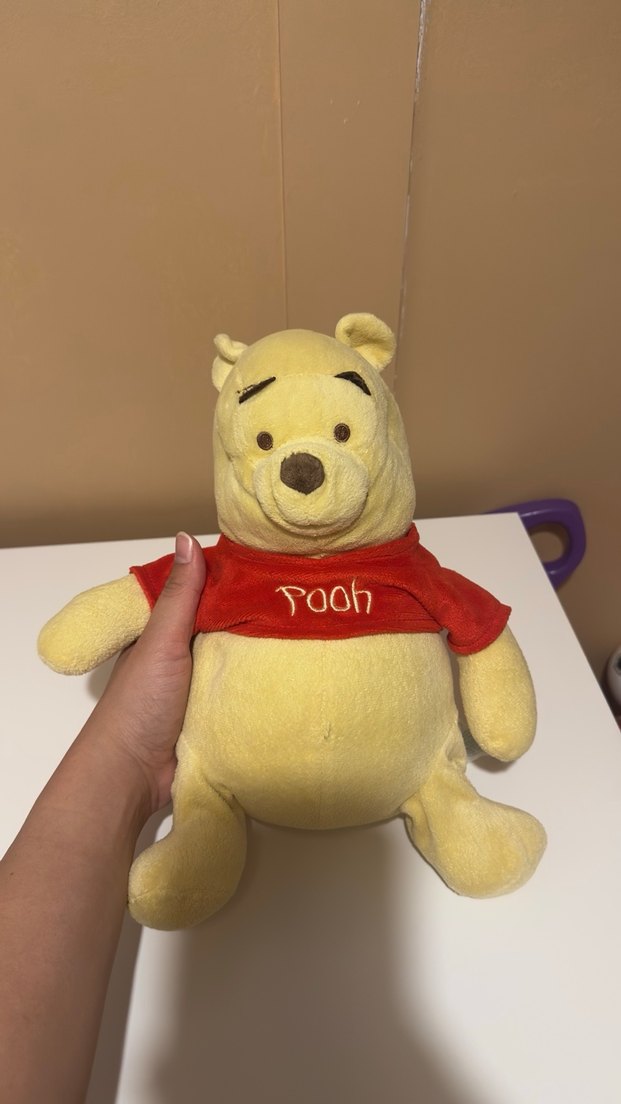 Sarı Winnie the Pooh Peluş Oyuncak - Görsel 5