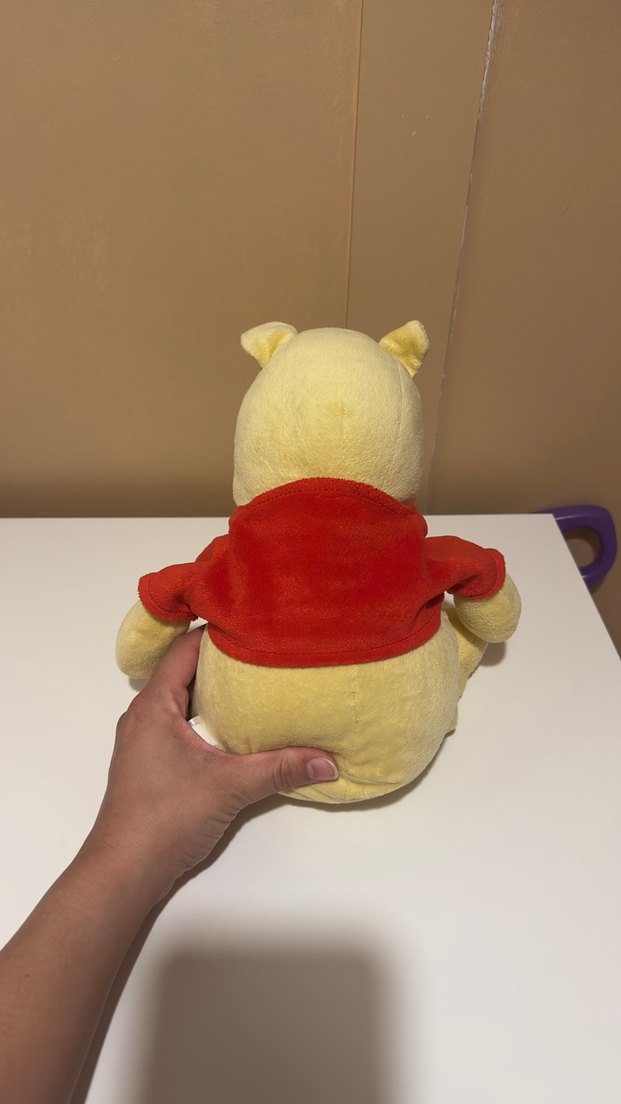Sarı Winnie the Pooh Peluş Oyuncak - Görsel 4