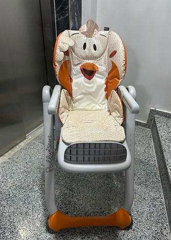 Turuncu Chicco Bebek Mama Sandalyesi - Görsel 3