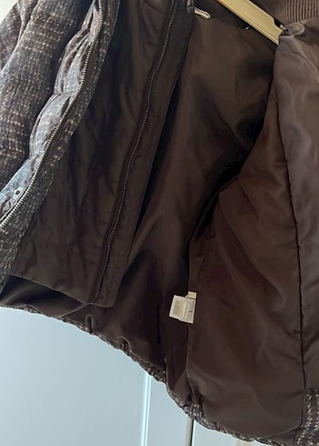 Düğmeli Koyu Kahverengi Erkek Çocuk Kaban - Görsel 7