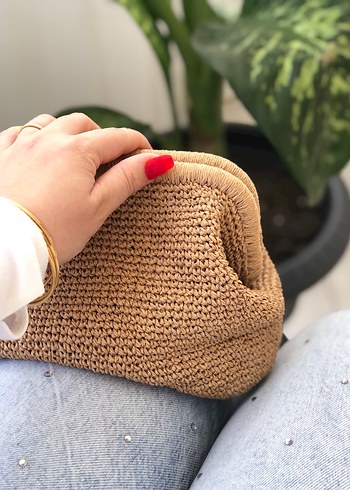 Burslu örgü çanta - Görsel 4