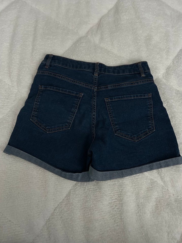 Lacivert Mini  Şort - Görsel 2