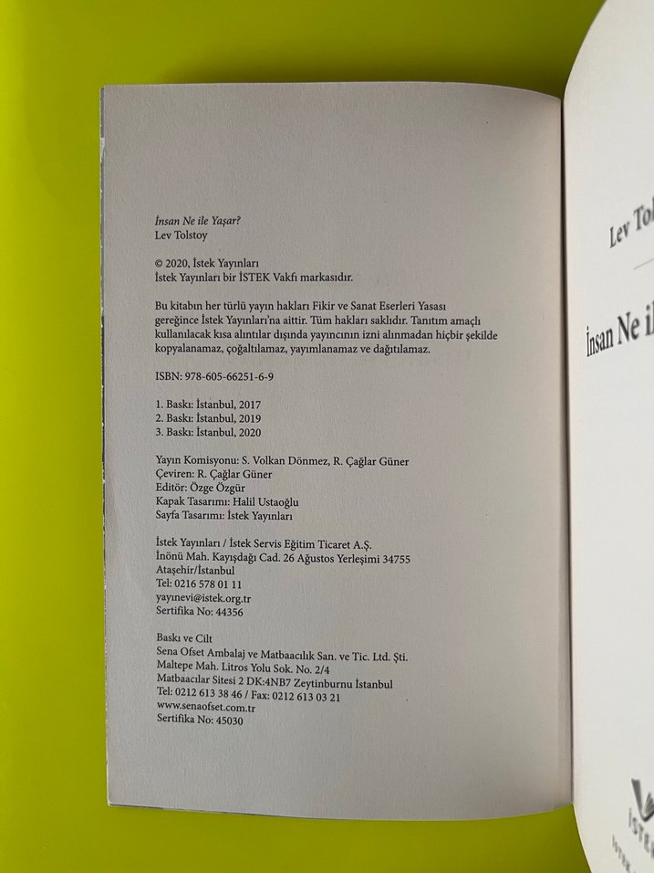 İnsan Ne İle Yaşar? - Lev Tolstoy - Görsel 3