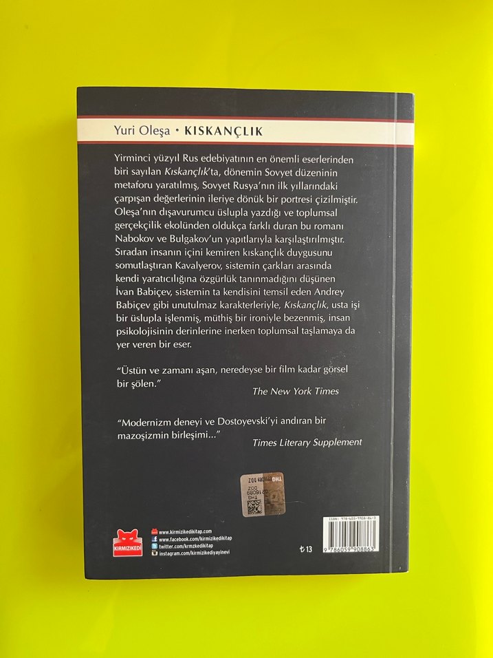 Kıskançlık - Yuri Oleşa - Görsel 3