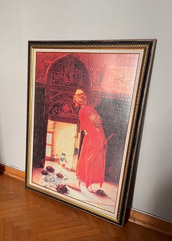 Kaplumbağa Terbiyecisi Puzzle Tablo - Görsel 2