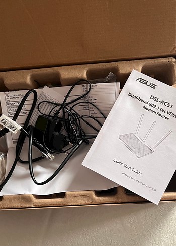 ASUS Wireless-AC750 VDSL/ADSL Modem Router - Görsel 5