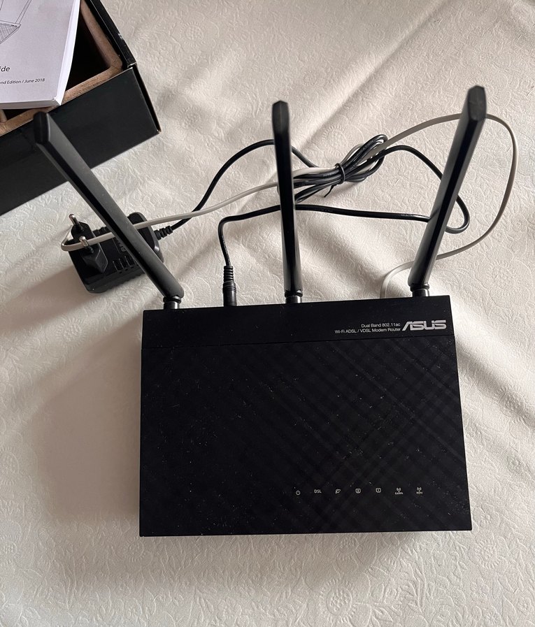 ASUS Wireless-AC750 VDSL/ADSL Modem Router - Görsel 2