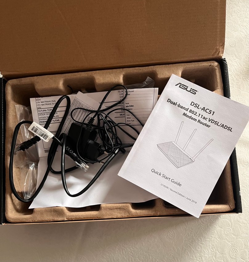 ASUS Wireless-AC750 VDSL/ADSL Modem Router - Görsel 5