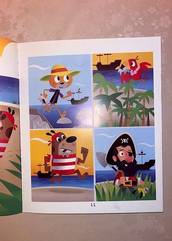 All Aboard! and Treasure Yazısız Hikaye Kitabı - Görsel 5