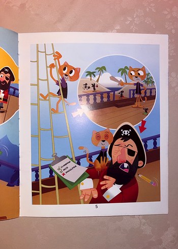 All Aboard! and Treasure Yazısız Hikaye Kitabı - Görsel 4