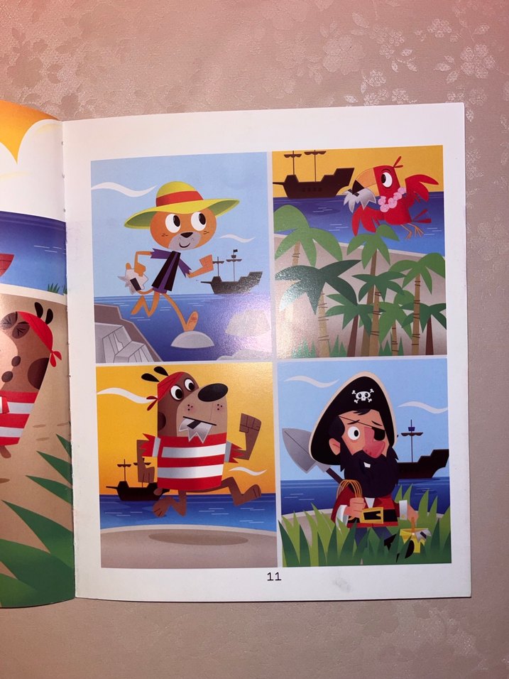All Aboard! and Treasure Yazısız Hikaye Kitabı - Görsel 5