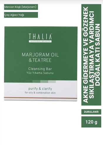 Thalia Marjoram & Tea Tree Yüz Yıkama Sabunu 120g
