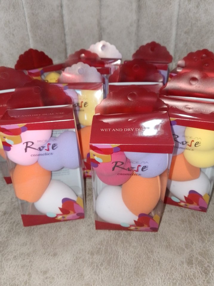 Çok Renkli Makyaj Süngeri Seti - Görsel 2