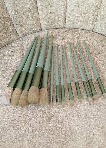 Diğer Pastel Yeşil Makyaj Fırça Seti
