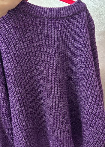 Mor simli Kadın Kazak - Görsel 5