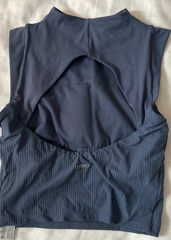 Oysho sırtı açık comfortlux rib tank top - Görsel 2