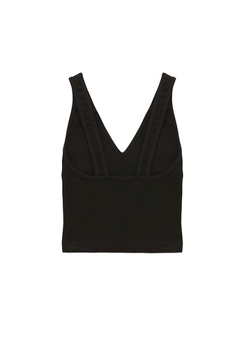 oxxo Oxxo Siyah Seamless Crop Top
