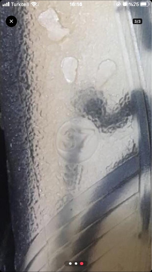 Erkek Siyah Spor Su Ayakkabıs 37 numara - Görsel 3