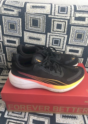 Siyah Erkek Spor Koşu Ayakkabısı - Görsel 2