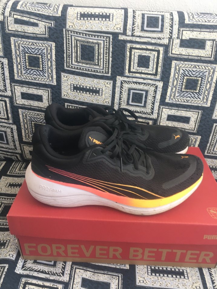 Siyah Erkek Spor Koşu Ayakkabısı - Görsel 2