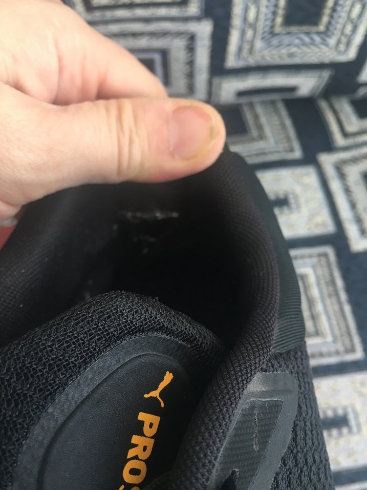 Siyah Erkek Spor Koşu Ayakkabısı - Görsel 5