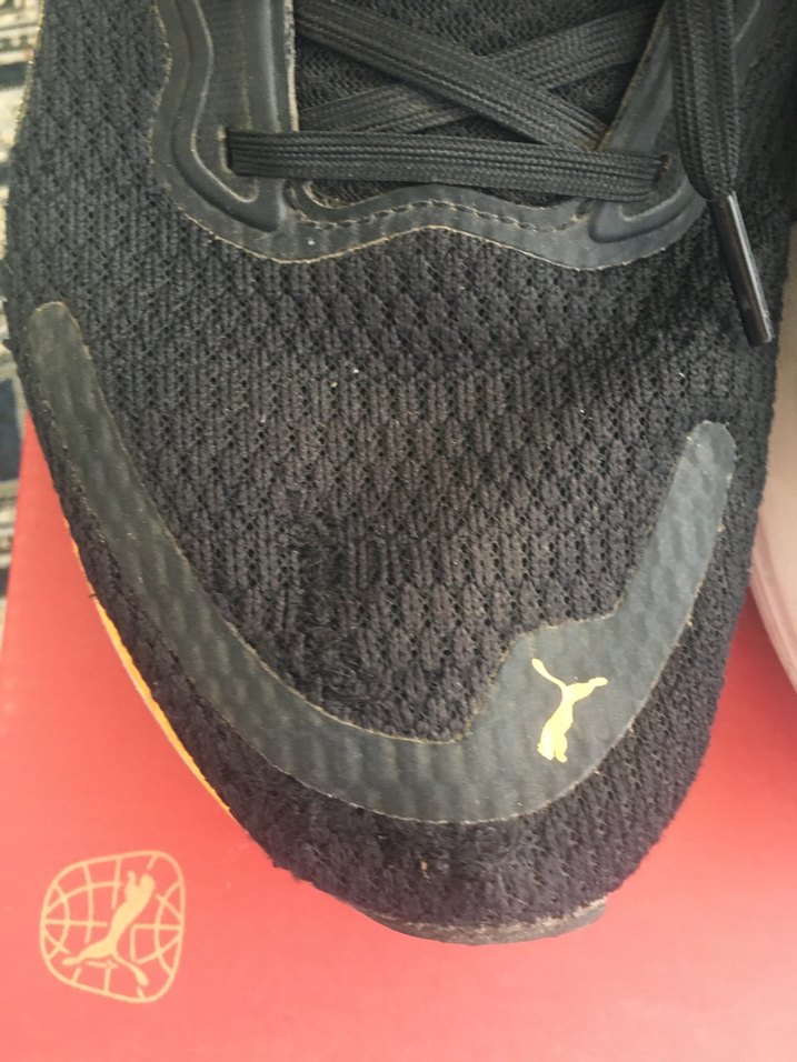 Siyah Erkek Spor Koşu Ayakkabısı - Görsel 4