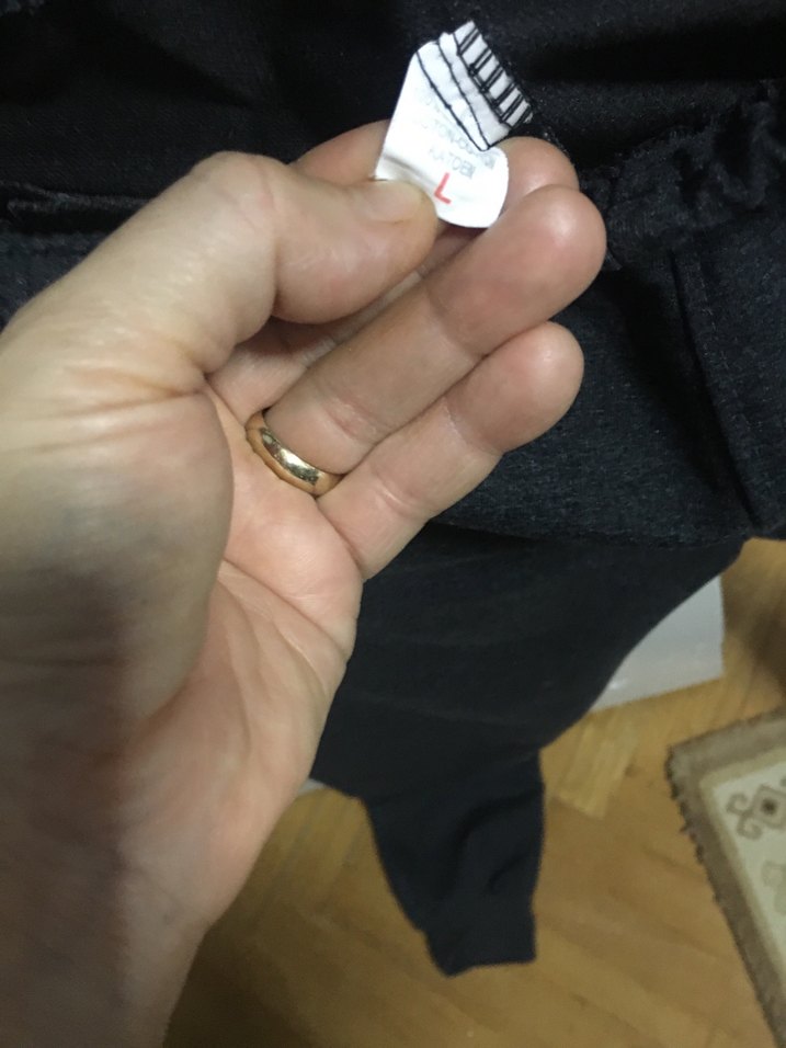 Erkek Siyah Fermuarlı Rahat Eşofman Altı - Görsel 4