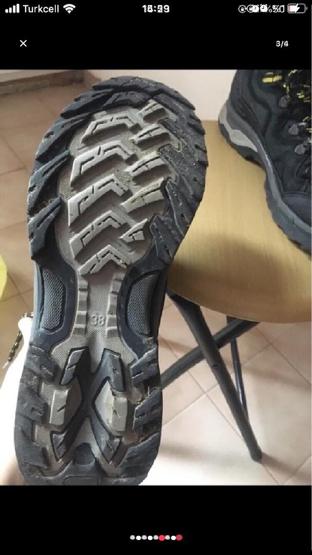 Siyah Bağcıklı Erkek Outdoor Bot - Görsel 3