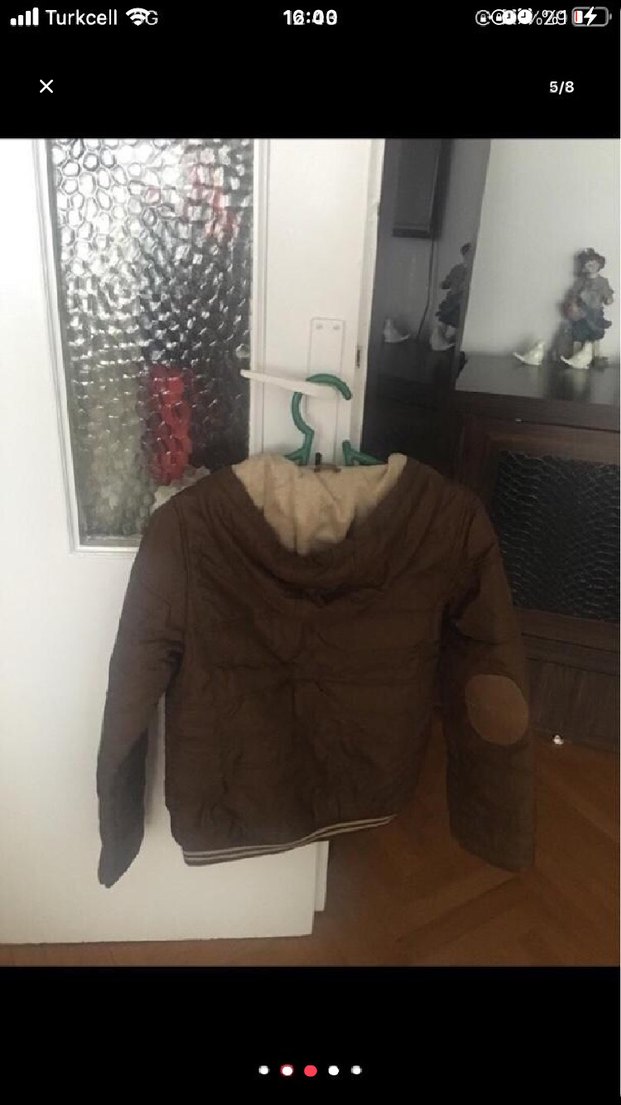 Kahverengi  Erkek Çocuk  mont - Görsel 2