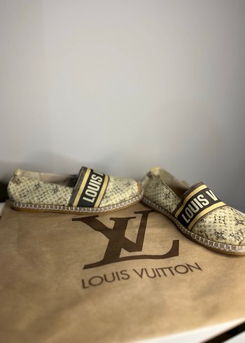 Louis Vuitton Yılan Desenli Kadın Espadril - Görsel 3