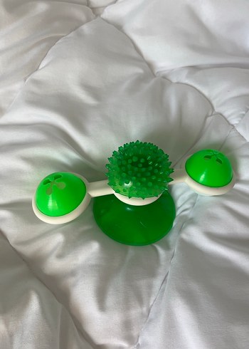 Renkli Yeşil Diş Kaşıyıcı ve Çıngırak - Görsel 3