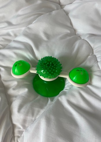 Renkli Yeşil Diş Kaşıyıcı ve Çıngırak - Görsel 5