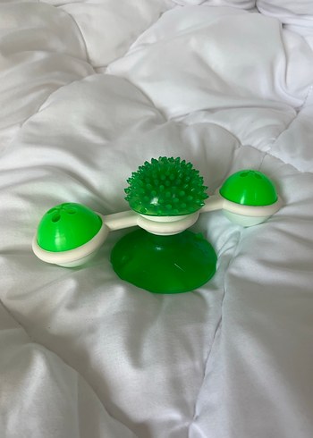 Renkli Yeşil Diş Kaşıyıcı ve Çıngırak - Görsel 2