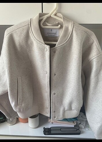 Stradivarius bomber ceket kalın