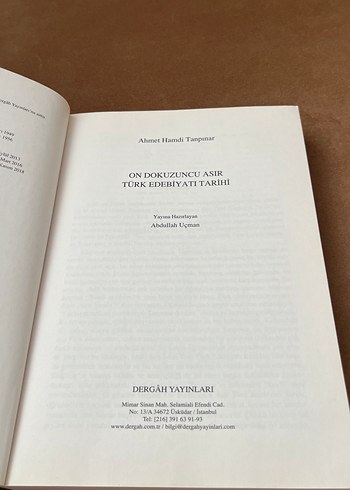 Beden Renk On Dokuzuncu Asır Türk Edebiyatı Tarihi