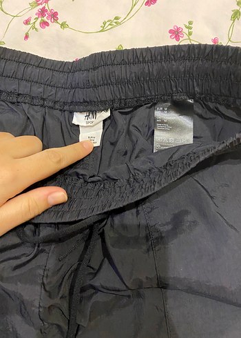 H&M Siyah Salaş paraşüt Kadın Pantolon