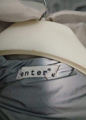 Gri Kadın Fermuarlı Midi Yelek letgo hesabımda daha uygun - Görsel 4