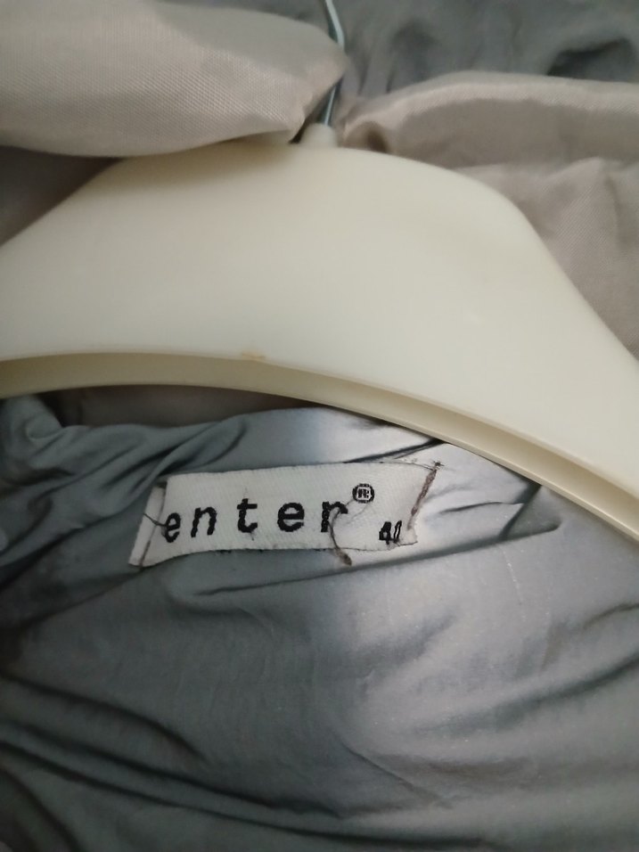 Gri Kadın Fermuarlı Midi Yelek letgo hesabımda daha uygun - Görsel 4