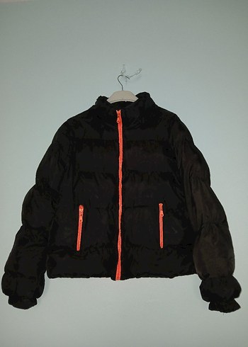 Fermuarlı Yüksek Yakalı Kadın Mont letgo hesabımda daha uygun - Görsel 2