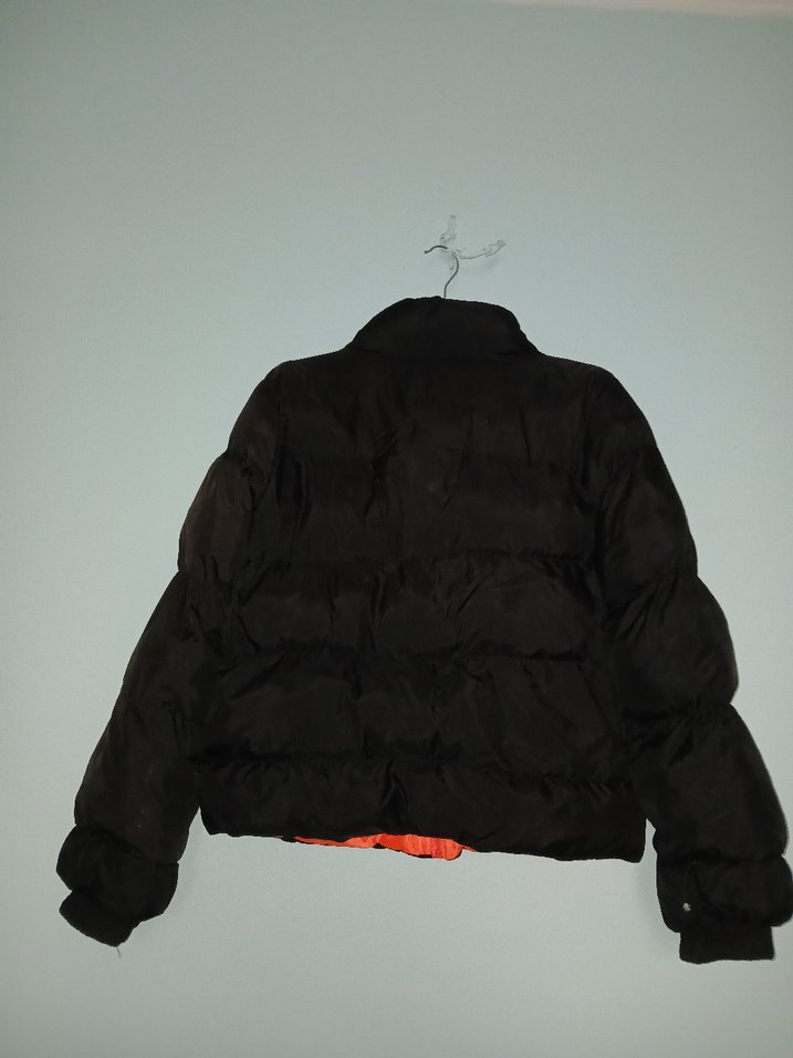 Fermuarlı Yüksek Yakalı Kadın Mont letgo hesabımda daha uygun - Görsel 3