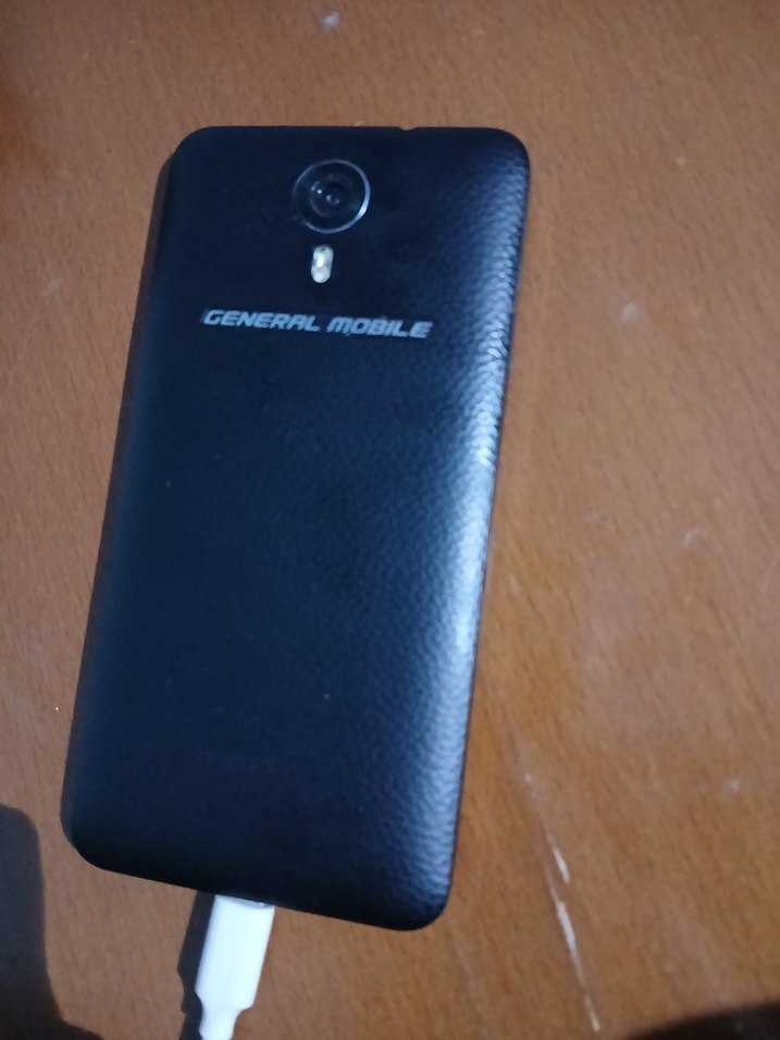 Siyah General Mobile Android Telefon - Görsel 2