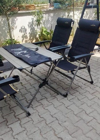 Nurgaz Campout Kamp Masa ve Sandalye Takımı