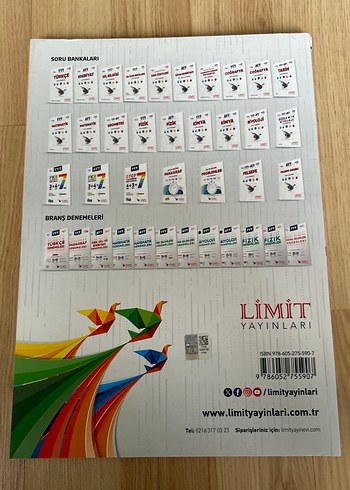 Limit Yayınları TYT Türkçe Denemeleri Kitabı