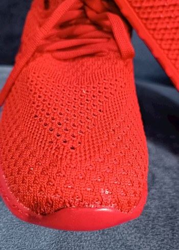 37 Beden Adidas Kırmızı Bağcıklı Kadın Spor Ayakkabı