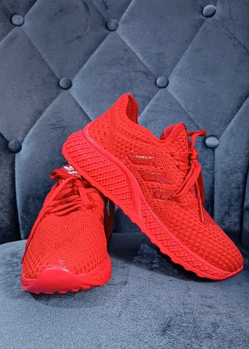 Adidas Adidas Kırmızı Bağcıklı Kadın Spor Ayakkabı