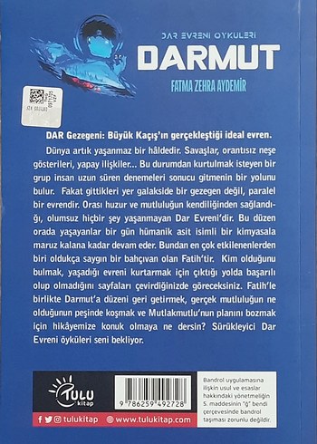 Beden Renk DARMUT ÖYKÜ KİTABI TULU
