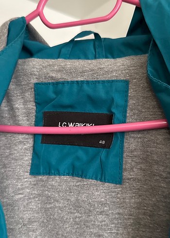 Turkuaz Midi Erkek Rüzgarlık Fermuarlı Sweatshirt - Görsel 3