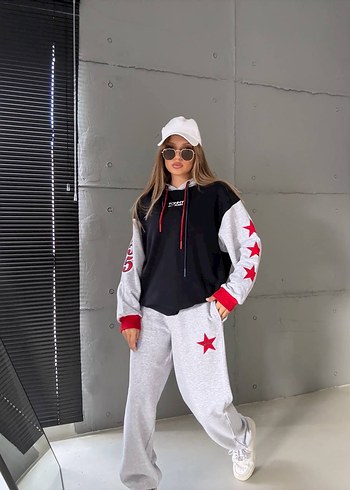 Tommy Hilfiger Tommy Yıldız Baskılı Kadın Takım