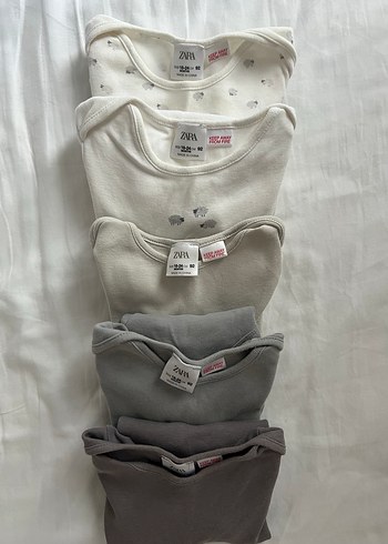 2 Yaş Beden Zara bebek 5li body seti